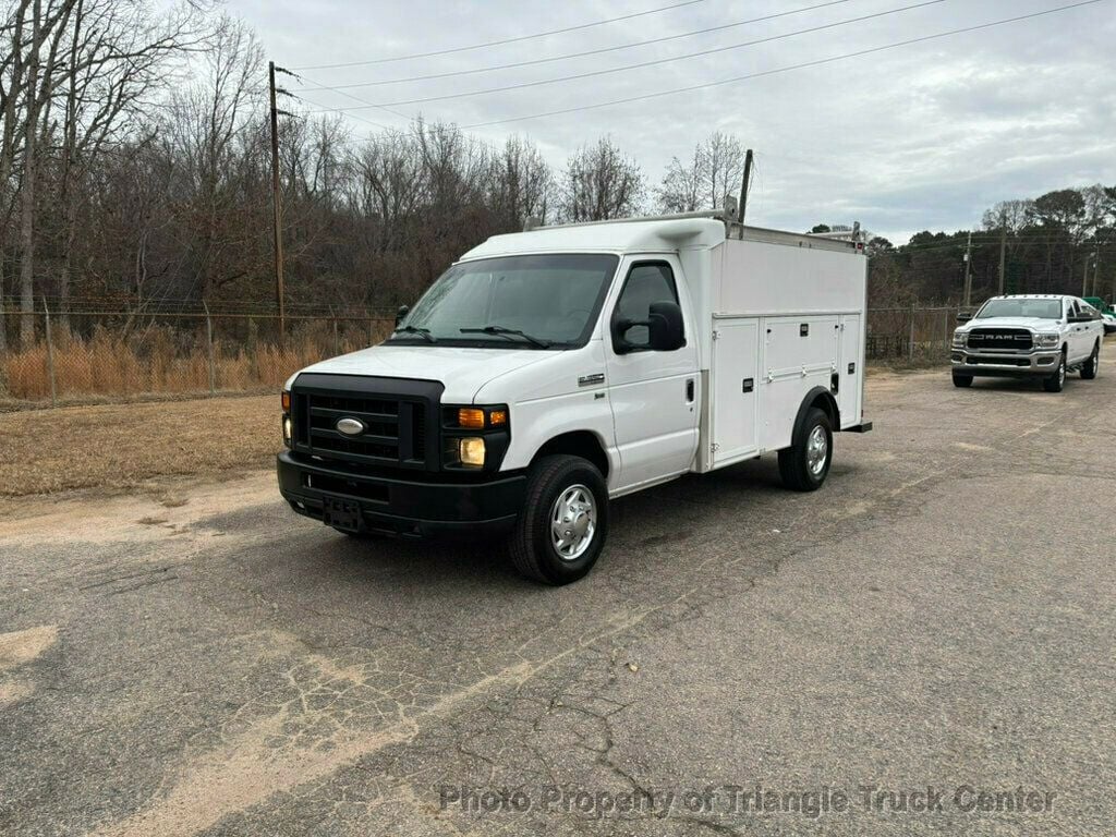 2015 Ford E350HD KUV JUST 36k MILES LADDER RACKS! HITCH! +MORE IN STOCK! FINANCE OR LEASE! - 22928950 - 3