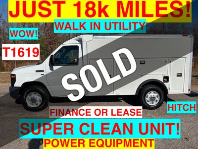 2015 Ford E350HD KUV WALK IN UTILITY JUST 18k MILES!