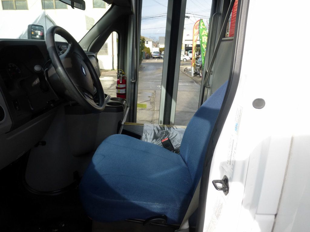 2015 Ford E450 Non-CDL Wheelchair Shuttle Bus For Sale For Adults Medical Transport Mobility ADA Handicapped - 22990663 - 19