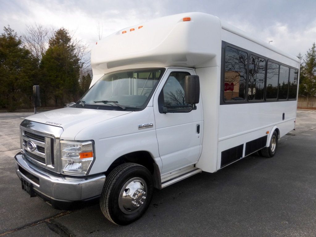 2015 Ford E450 Non-CDL Wheelchair Shuttle Bus For Sale For Adults Medical Transport Mobility ADA Handicapped - 22990663 - 2