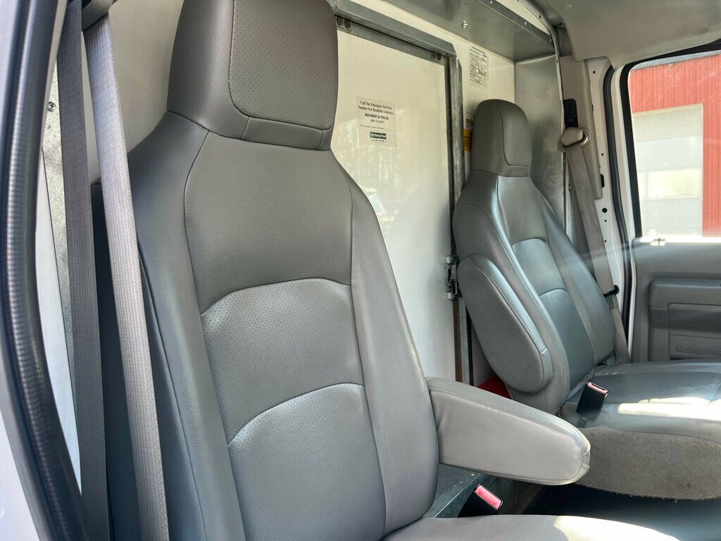 2015 Ford Econoline Commercial Cutaway E350 Unicell Fiberglass Cube Box Van  - 22939331 - 23