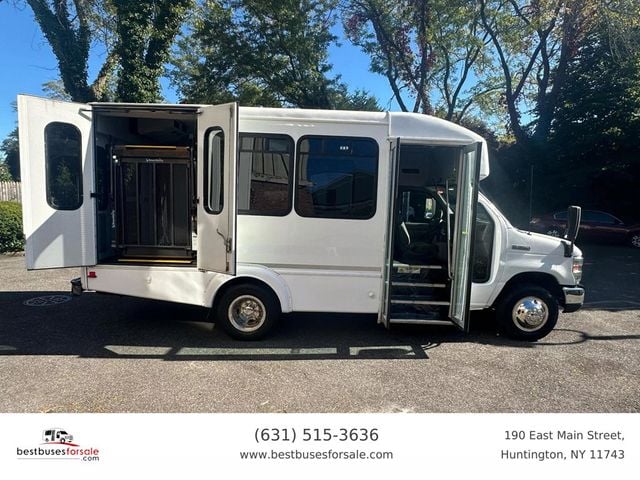 2015 Ford Econoline Commercial Cutaway NON-CDL WHEELCHAIR SHUTTLE BUS FOR SALE - 22624069 - 3