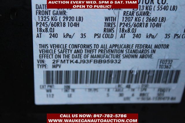 2015 Ford Edge 4dr SEL AWD - 22947829 - 9