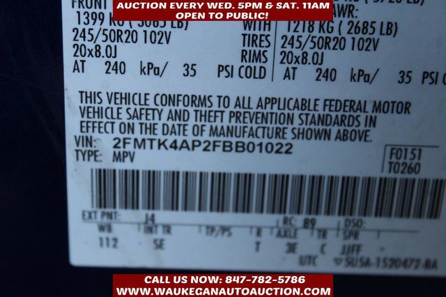 2015 Ford Edge 4dr Sport AWD - 22947837 - 9