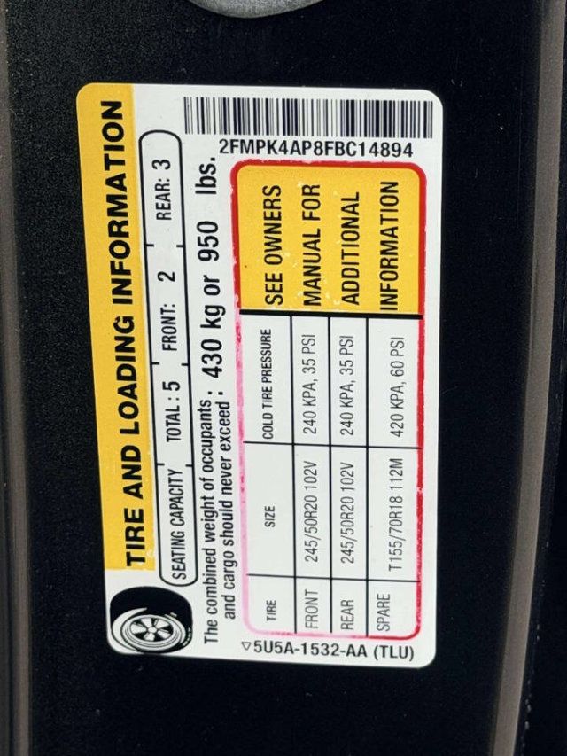 2015 Ford Edge 4dr Sport AWD - 23017460 - 18