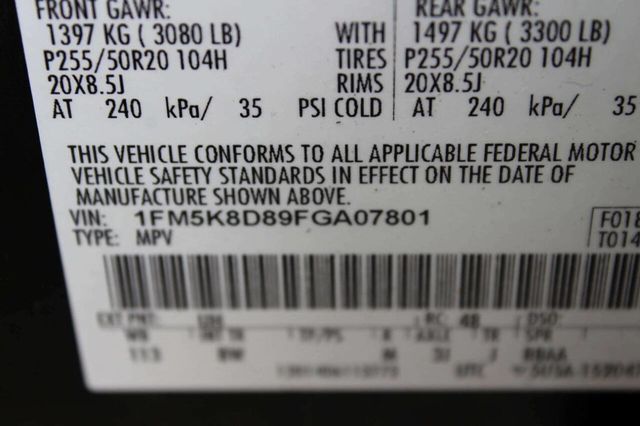 2015 Ford Explorer 4WD 4dr XLT - 23019506 - 10