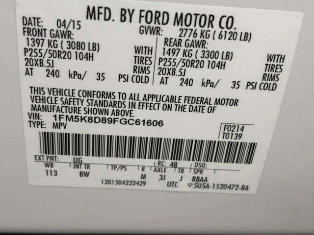 2015 Ford Explorer 4WD 4dr XLT - 23018967 - 45