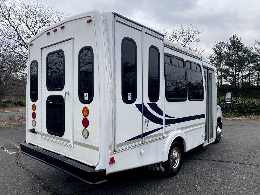 2015 Ford E-350 Non-CDL Wheelchair Shuttle Bus For Sale For Adults Church Seniors Medical & NEMT Transport - 22284079 - 9