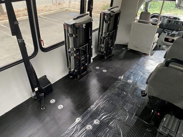 2015 Ford E-350 Non-CDL Wheelchair Shuttle Bus For Sale For Adults Church Seniors Medical & NEMT Transport - 22284079 - 27