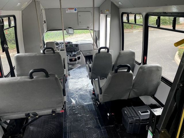 2015 Ford E-350 Non-CDL Wheelchair Shuttle Bus For Sale For Adults Church Seniors Medical & NEMT Transport - 22284079 - 28