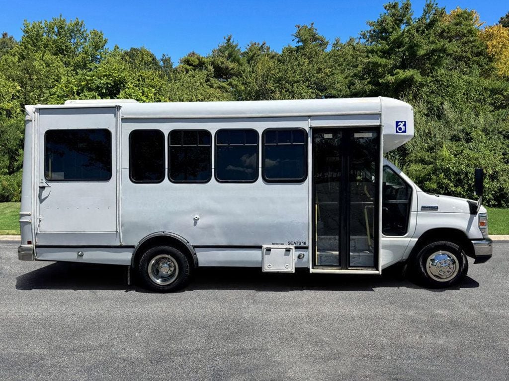 2015 Ford E-450 Non-CDL Wheelchair Shuttle Bus For Sale For Adults Church Seniors & Handicapped Transportation - 23034691 - 1