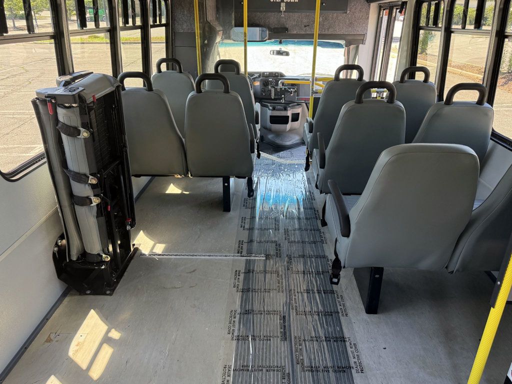 2015 Ford E-450 Non-CDL Wheelchair Shuttle Bus For Sale For Adults Church Seniors & Handicapped Transportation - 23034691 - 27