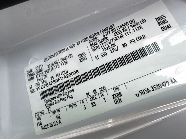 2015 Ford E-450 Wheelchair Accessible Shuttle Bus For Adults Seniors & ADA Handicapped Transportation - 22958807 - 48