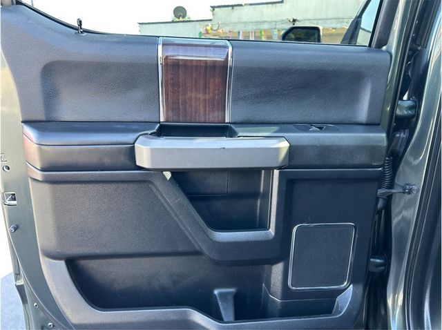 2015 Ford F150 SuperCrew Cab PLATINUM 4X4 NAV BACK UP CAM ECOBOOST CLEAN - 23084485 - 25