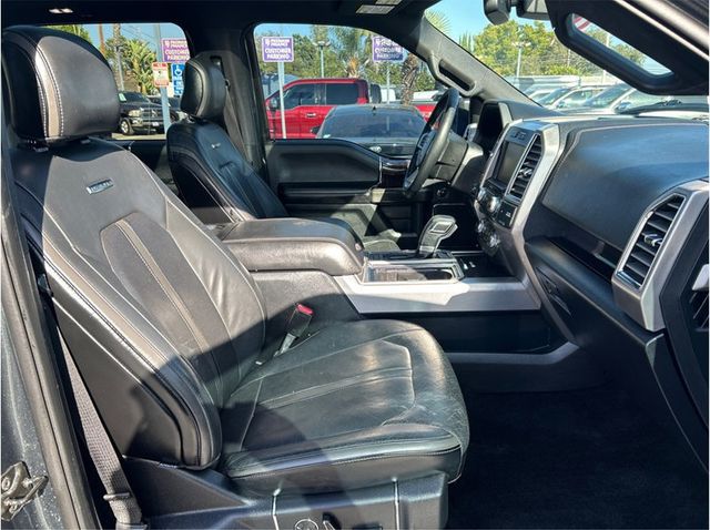 2015 Ford F150 SuperCrew Cab PLATINUM 4X4 NAV BACK UP CAM ECOBOOST CLEAN - 23084485 - 31