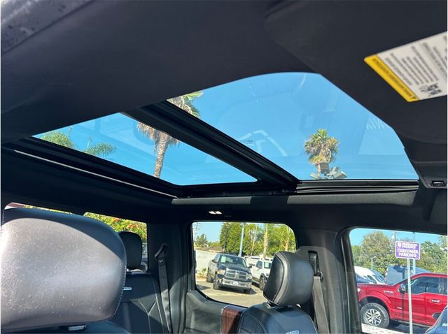 2015 Ford F150 SuperCrew Cab PLATINUM 4X4 NAV BACK UP CAM ECOBOOST CLEAN - 23084485 - 33