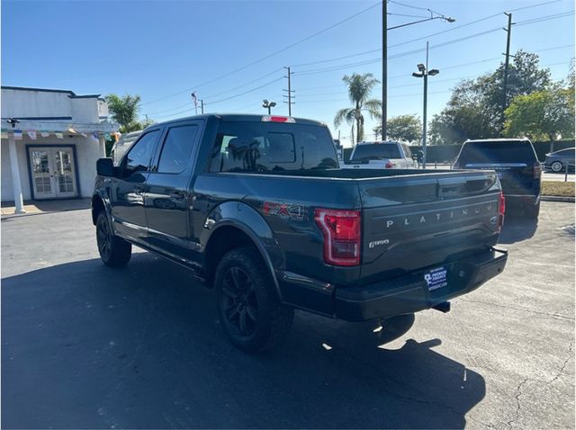 2015 Ford F150 SuperCrew Cab PLATINUM 4X4 NAV BACK UP CAM ECOBOOST CLEAN - 23084485 - 8