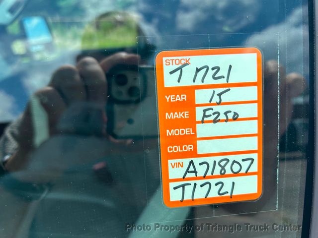 2015 Ford F250 CREW CAB UTILITY JUST 20k MILES! +SUPER CLEAN UNIT!! - 22864585 - 66