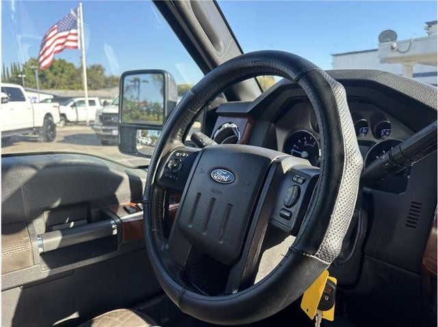 2015 Ford F250 Super Duty Crew Cab KING RANCH 4X4 DIESEL NAV BACK UP CAM CLEAN - 22613049 - 26