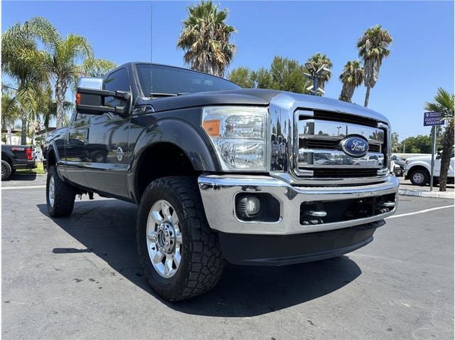 2015 Ford F250 Super Duty Crew Cab LARIAT 4X4 DIESEL NAV BACK UP CAM CLEAN - 22578970 - 2