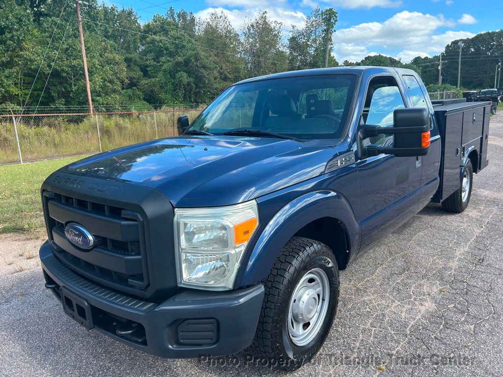 2015 Ford F250HD 4 DOOR SC UTILITY JUST 78k MILES! ++POWER EQUIP COVERED UTILITY BODY - 22866901 - 54