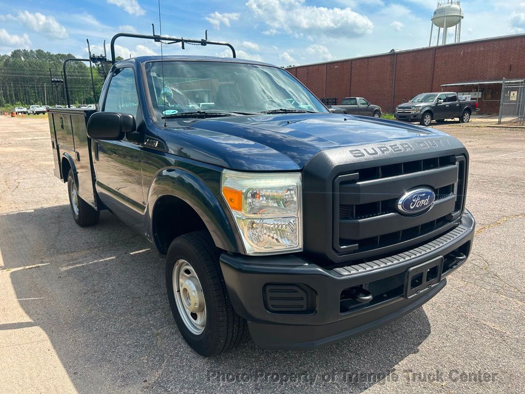 2015 Ford F250HD 4x4 JUST 12k MILES! UTILITY SERVICE BODY +SUPER CLEAN UNIT! LADDER/PIPE RACK! FINANCE OR LEASE! - 22382379 - 2