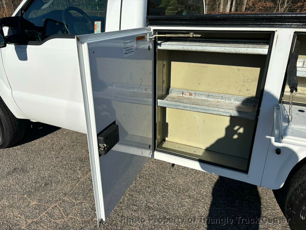 2015 Ford F250HD 4X4 UTILITY JUST 27k MILES! +E-LOCK AXLE! POWER EQUIPMENT! - 22928964 - 24