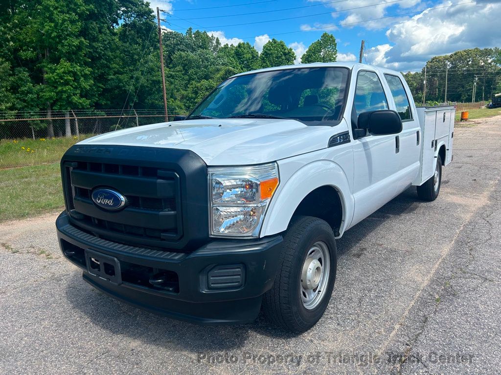 2015 Ford F250HD CREW CAB 4X4 UTILITY JUST 36k MILES! +SUPER CLEAN ONE OWNER NC TRUCK! 100 PICTURES! - 22416284 - 5