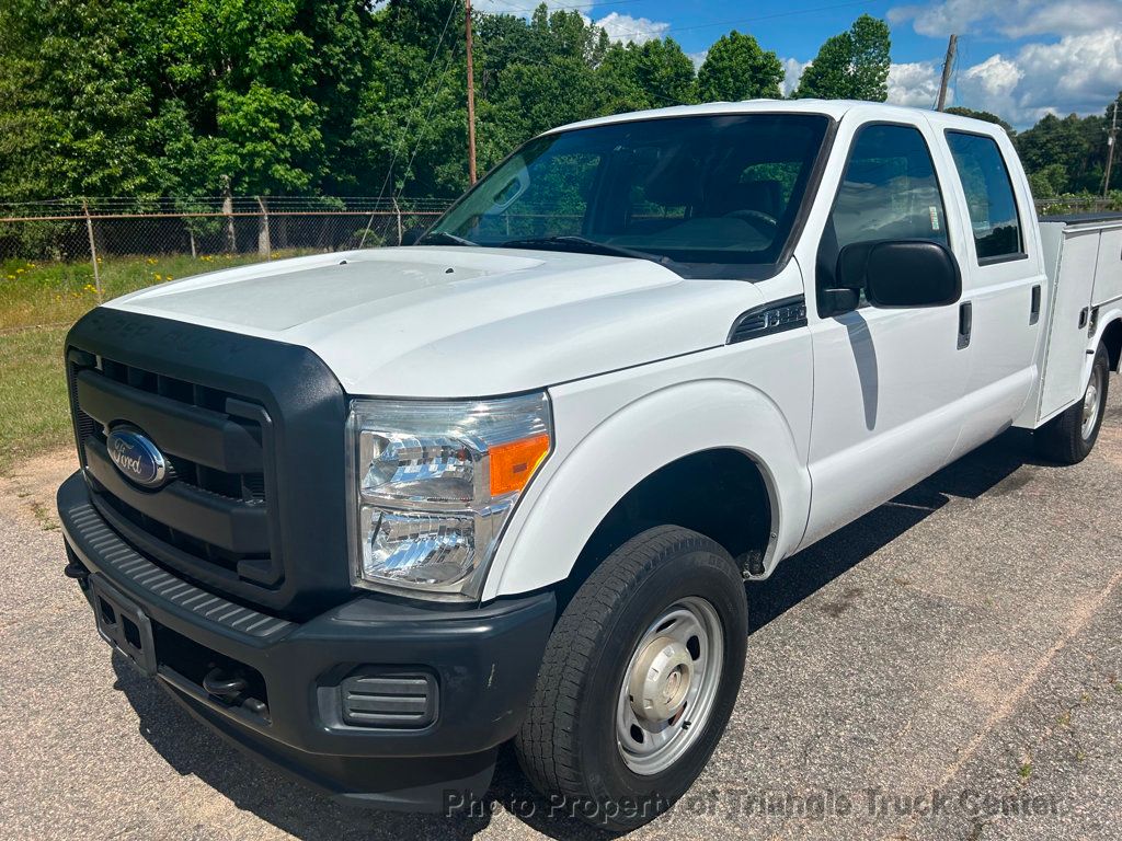 2015 Ford F250HD CREW CAB 4X4 UTILITY JUST 36k MILES! +SUPER CLEAN ONE OWNER NC TRUCK! 100 PICTURES! - 22416284 - 70