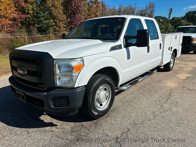 2015 Ford F250HD CREW CAB UTILITY JUST 21k MILES! +SUPER CLEAN UNIT! WOW LOOK INSIDE BOXES! - 22916619 - 4