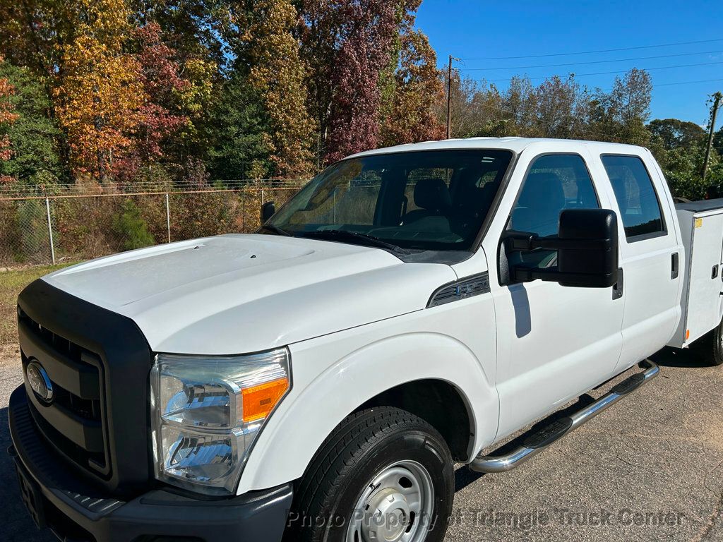 2015 Ford F250HD CREW CAB UTILITY JUST 21k MILES! +SUPER CLEAN UNIT! WOW LOOK INSIDE BOXES! - 22916619 - 65