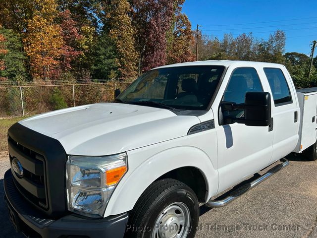 2015 Ford F250HD CREW CAB UTILITY JUST 21k MILES! +SUPER CLEAN UNIT! WOW LOOK INSIDE BOXES! - 22916619 - 65