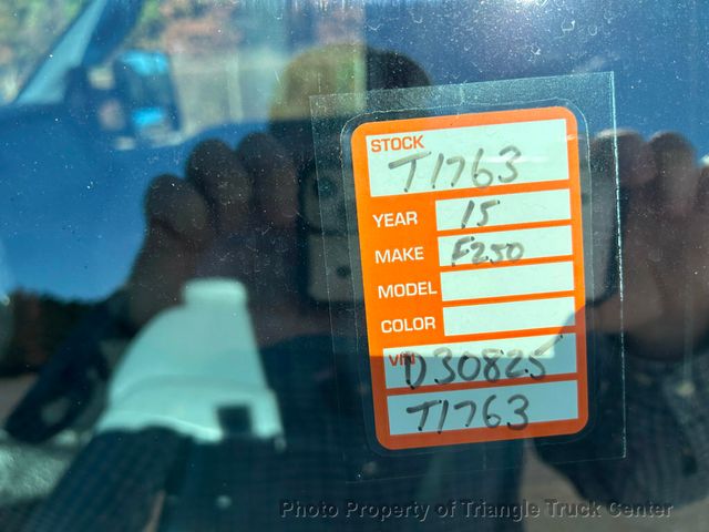 2015 Ford F250HD CREW CAB UTILITY JUST 21k MILES! +SUPER CLEAN UNIT! WOW LOOK INSIDE BOXES! - 22916619 - 67