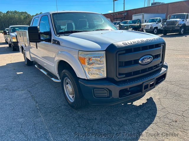 2015 Ford F250HD CREW CAB UTILITY JUST 21k MILES! +SUPER CLEAN UNIT! WOW LOOK INSIDE BOXES! - 22916619 - 70