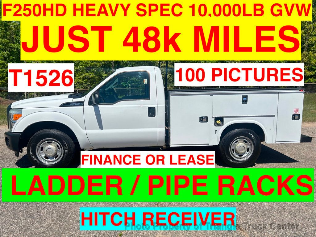 2015 Ford F250HD JUST 48k MILES! ONE OWNER! LADDER/PIPE RACK +FINANCE OR LEASE! 100 PICTURES - 22382384 - 0