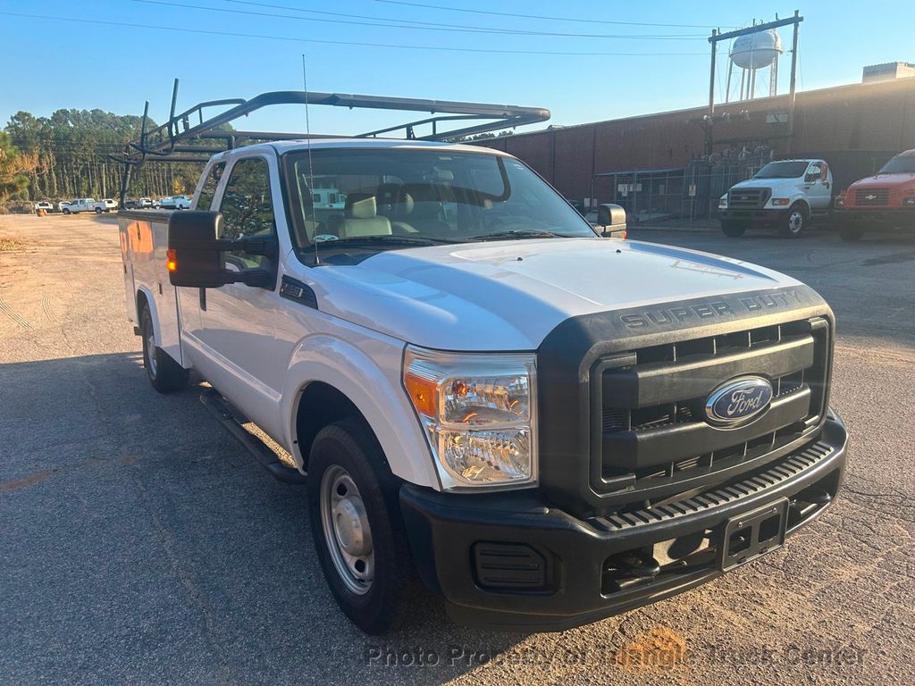 2015 Ford F250HD S/C 4 DOORS JUST 23k MI! LADDER/PIPE RACK +FULL POWER EQUIPMENT! HEAVY DUTY OVERHEAD RACK! - 22081821 - 4