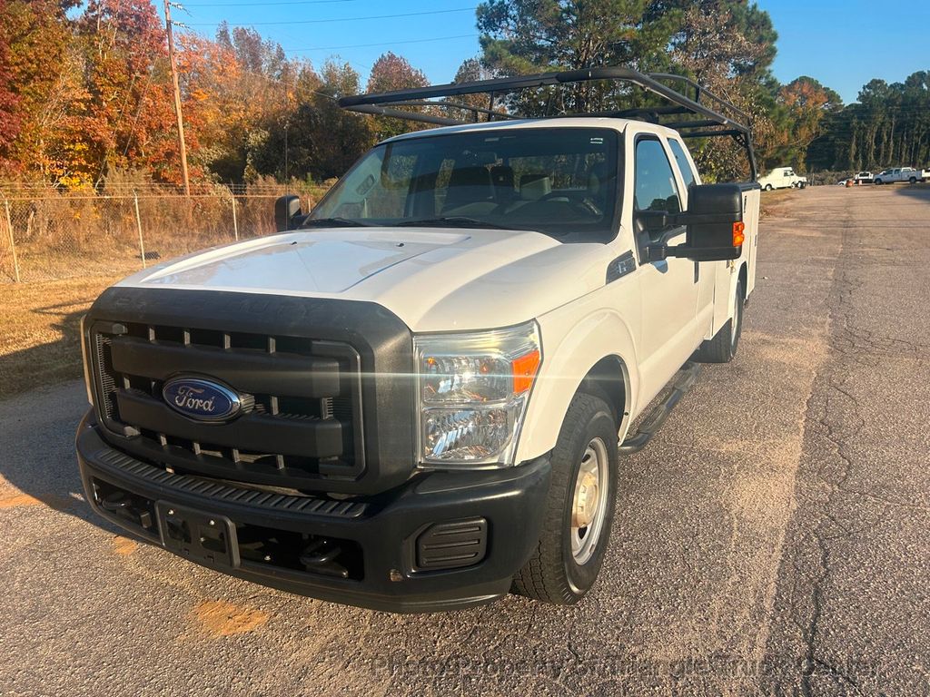 2015 Ford F250HD S/C 4 DOORS JUST 23k MI! LADDER/PIPE RACK +FULL POWER EQUIPMENT! HEAVY DUTY OVERHEAD RACK! - 22081821 - 66