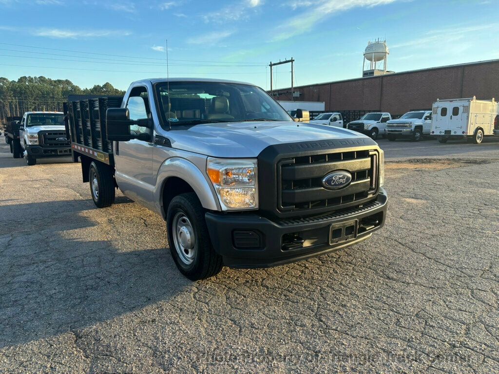2015 Ford F250HD STAKE LIFT GATE JUST 71k MILES! +SUPER NICE UNIT! HARD TO FIND WITH GATE & HITCH - 22961302 - 3