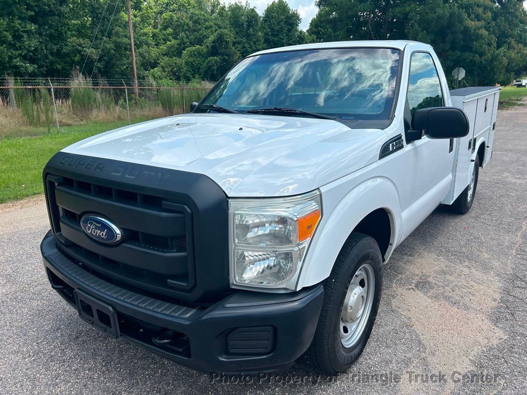2015 Ford F250HD UTILITY JUST 51K MILES SUPER CLEAN UNIT! +ONE OWNER! 100 PICTURES! FINANCE OR LEASE! - 22011301 - 51