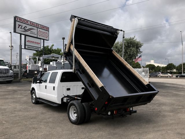 2015 Ford F350 Crew Cab w/ 9ft Dump Truck Steel Mason Dump Body - 23071899 - 2