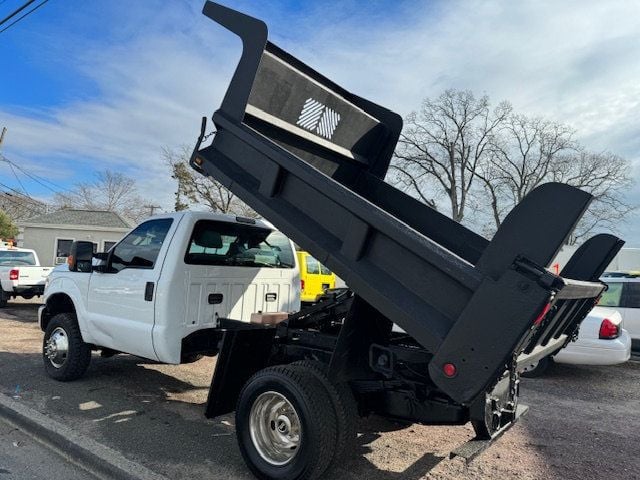 2015 Ford F350 SD MASON DUMP GAS 4X4 LOW MILES WITH PLOW - 21934388 - 13