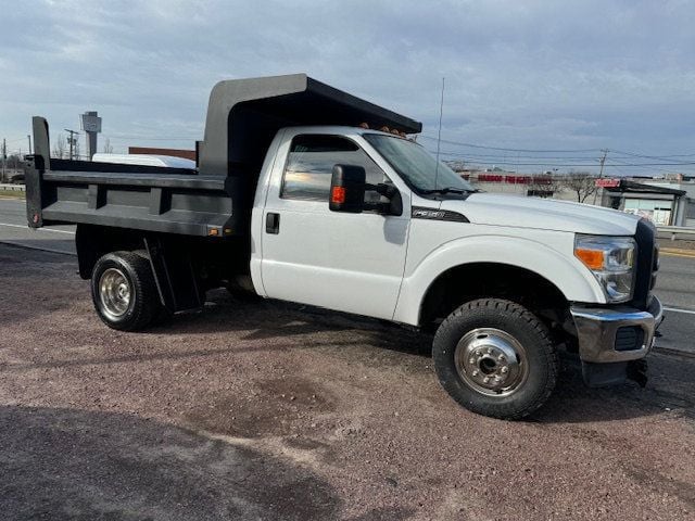 2015 Ford F350 SD MASON DUMP GAS 4X4 LOW MILES WITH PLOW - 21934388 - 5