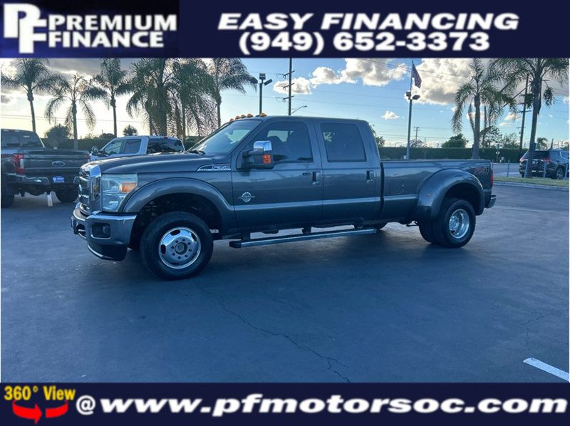 2015 Ford F350 Super Duty Crew Cab LARIAT DUALLY 4X4 DIESEL NAV BACK UP CAM CLEAN - 23016938 | Video 1
