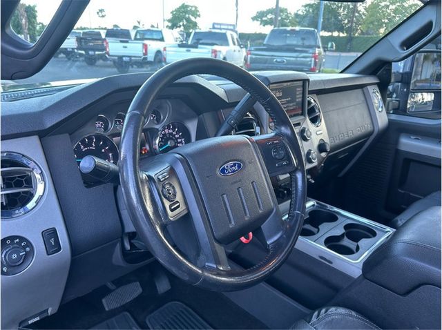 2015 Ford F350 Super Duty Crew Cab LARIAT DUALLY 4X4 DIESEL NAV BACK UP CAM CLEAN - 23016938 - 13