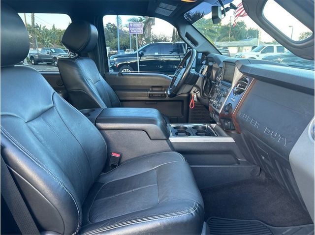 2015 Ford F350 Super Duty Crew Cab LARIAT DUALLY 4X4 DIESEL NAV BACK UP CAM CLEAN - 23016938 - 28