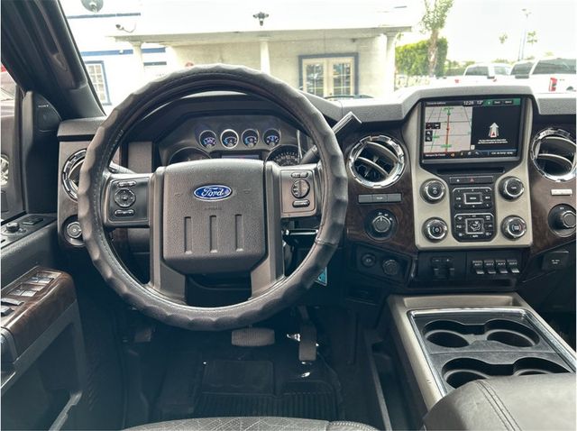 2015 Ford F350 Super Duty Crew Cab PLATINUM DUALLY 4X4 DIESEL NAV BACK UP CAM CLEAN - 22988669 - 21