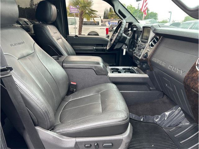 2015 Ford F350 Super Duty Crew Cab PLATINUM DUALLY 4X4 DIESEL NAV BACK UP CAM CLEAN - 22988669 - 24