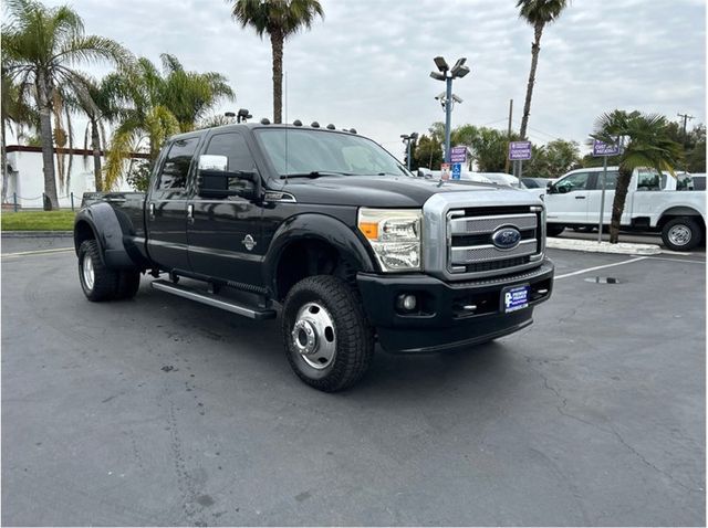 2015 Ford F350 Super Duty Crew Cab PLATINUM DUALLY 4X4 DIESEL NAV BACK UP CAM CLEAN - 22988669 - 2