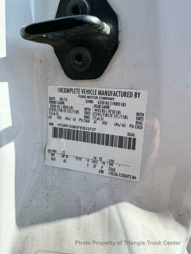 2015 Ford F350HD 12+ FOOT DECK LIFT GATE  - 22985901 - 45