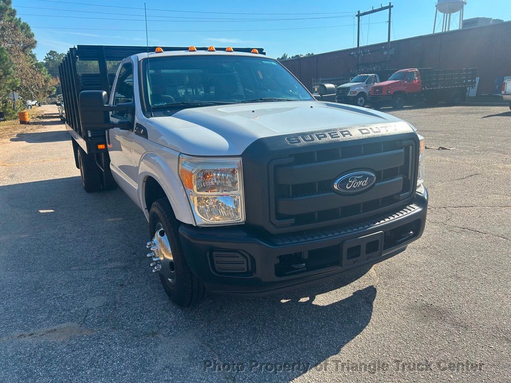 2015 Ford F350HD 12+ FOOT RACK JUST 8k MILES! LIFT GATE HEAVY SPEC 14k GVW! SUPER CLEAN LOW MILEAGE UNIT! - 22152526 - 91